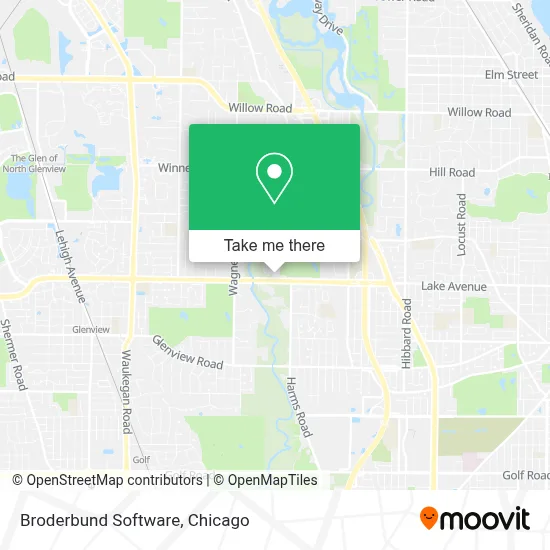 Broderbund Software map