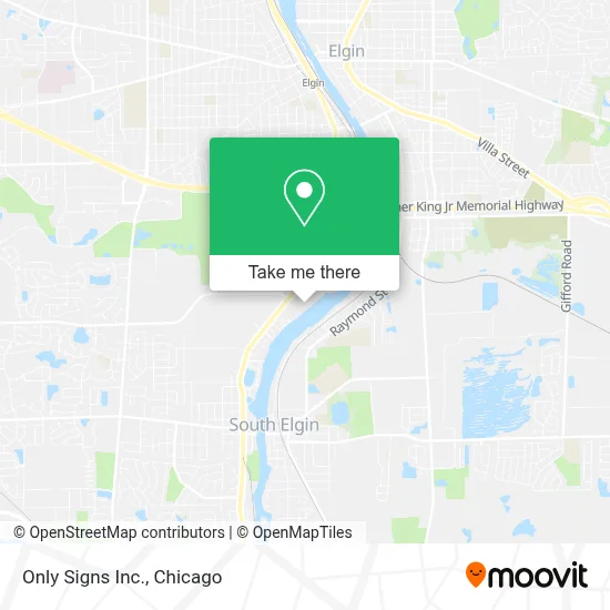 Only Signs Inc. map