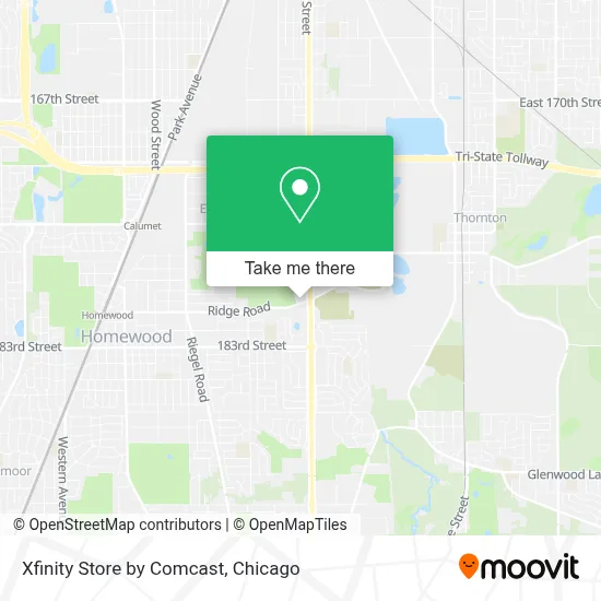 Xfinity Store by Comcast map