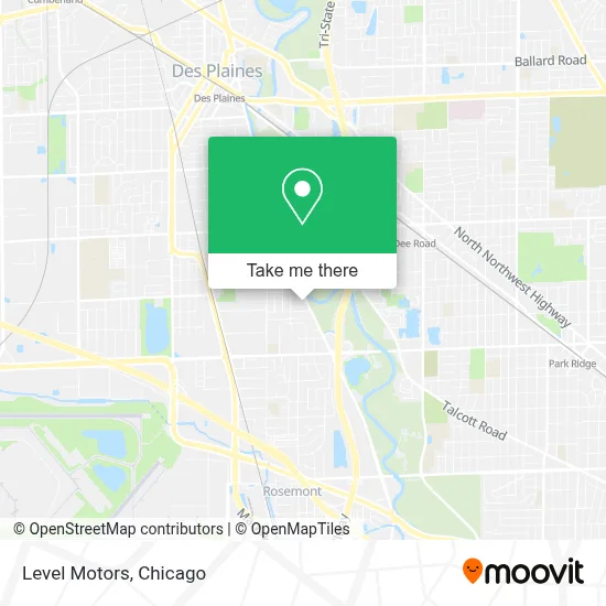 Level Motors map