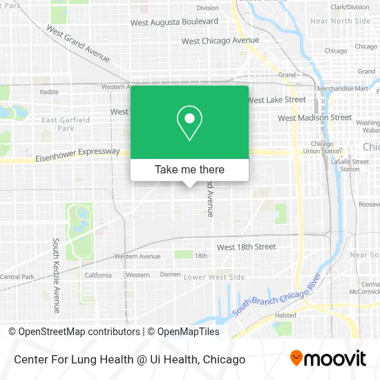 Center For Lung Health @ Ui Health map