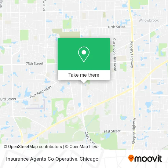 Insurance Agents Co-Operative map