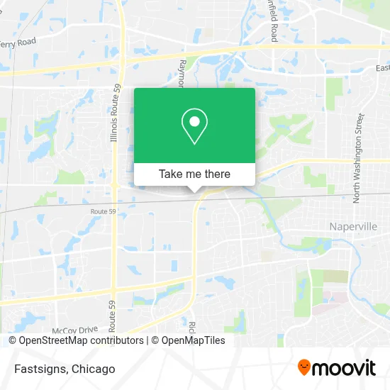 Fastsigns map