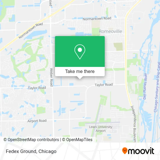 Fedex Ground map