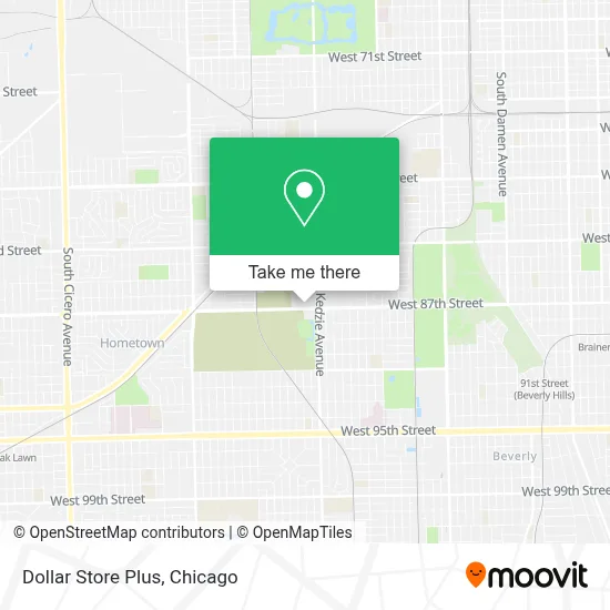 Dollar Store Plus map