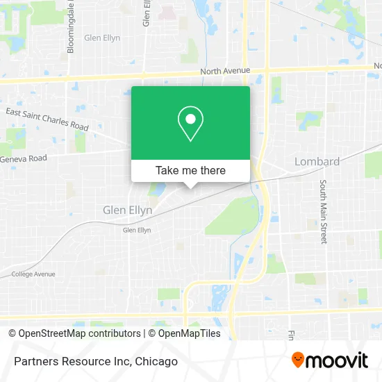 Partners Resource Inc map