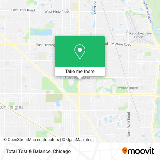 Total Test & Balance map