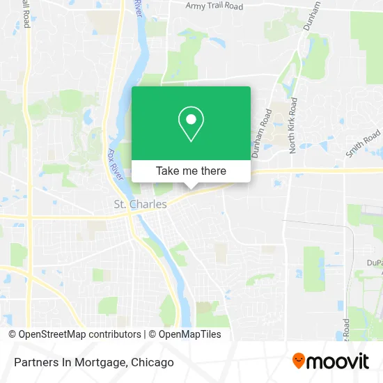Partners In Mortgage map