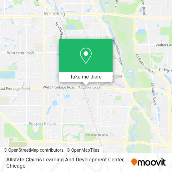 Allstate Claims Learning And Development Center map