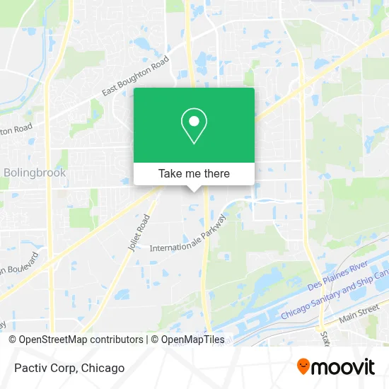 Pactiv Corp map