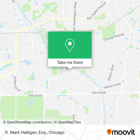 R. Mark Halligan, Esq. map