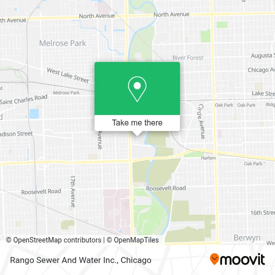 Rango Sewer And Water Inc. map