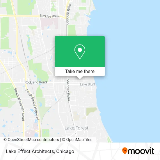 Lake Effect Architects map