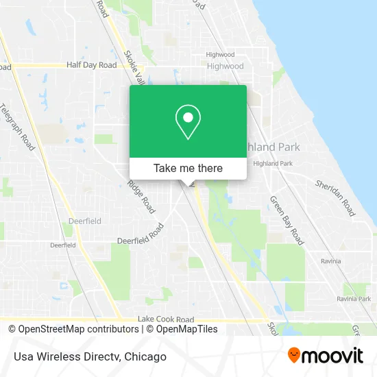 Usa Wireless Directv map