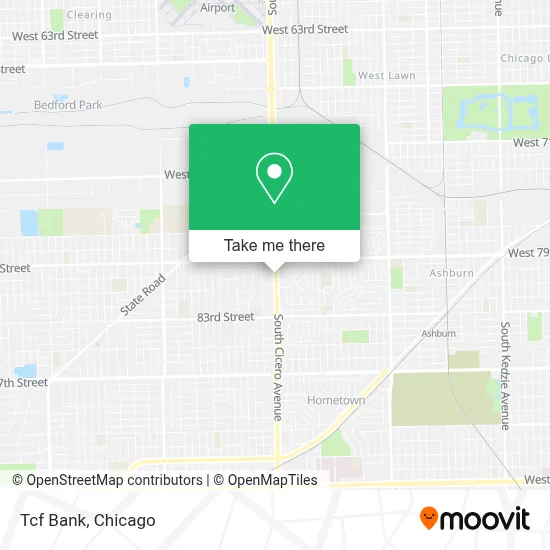Tcf Bank map