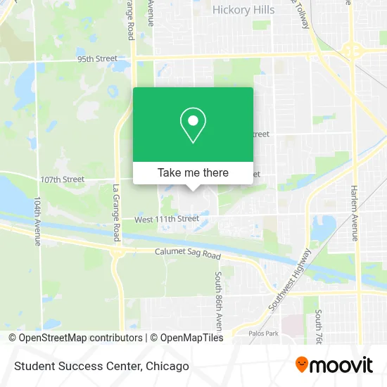 Student Success Center map