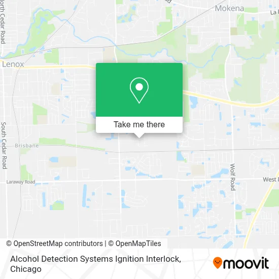 Alcohol Detection Systems Ignition Interlock map