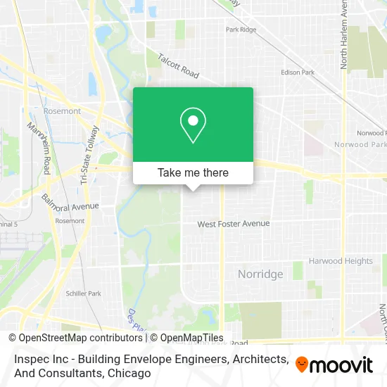 Inspec Inc - Building Envelope Engineers, Architects, And Consultants map