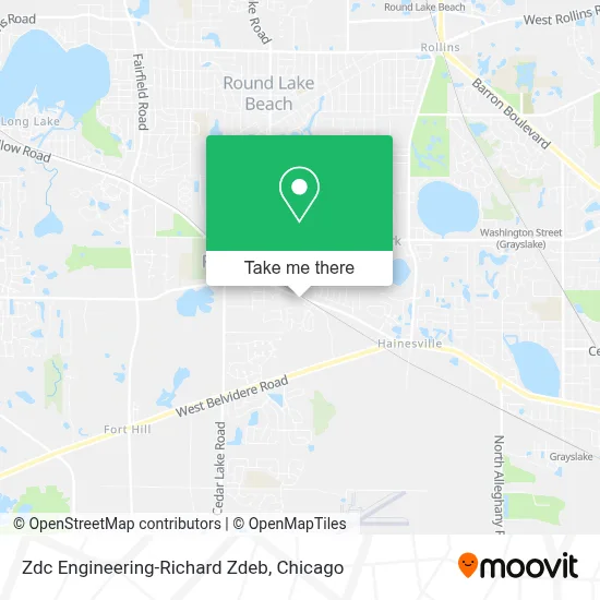 Zdc Engineering-Richard Zdeb map