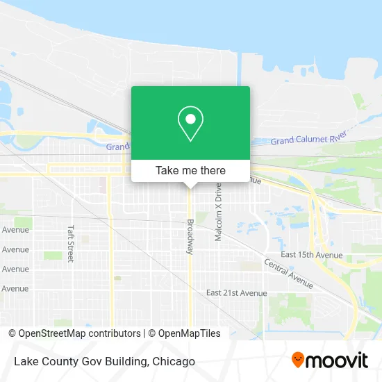 Lake County Gov Building map