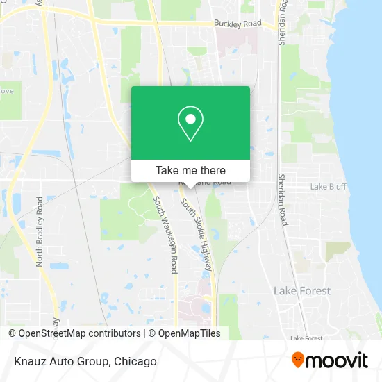 Knauz Auto Group map