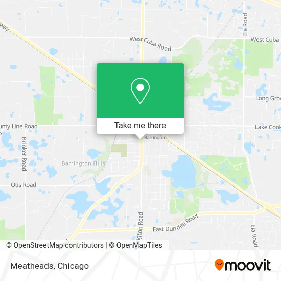 Meatheads map