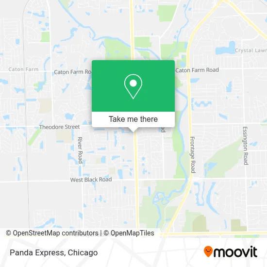 Panda Express map
