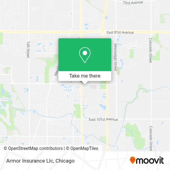 Armor Insurance Llc map