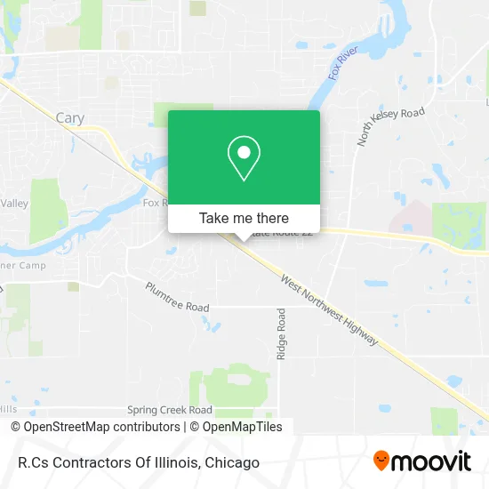 R.Cs Contractors Of Illinois map