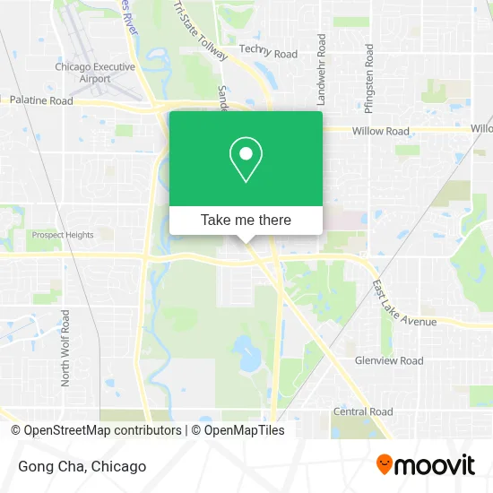 Gong Cha map
