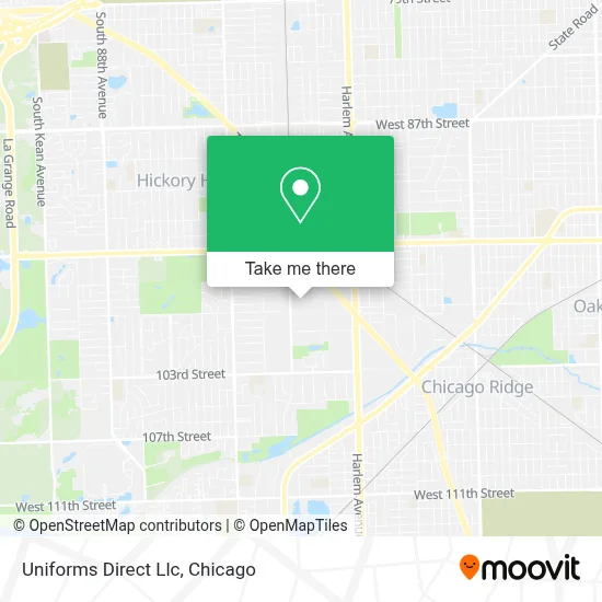 Uniforms Direct Llc map