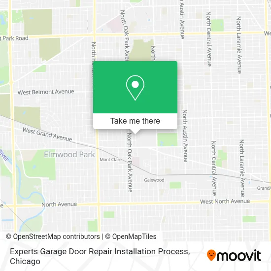 Experts Garage Door Repair Installation Process map
