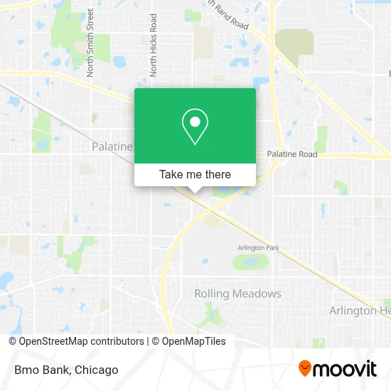 Bmo Bank map