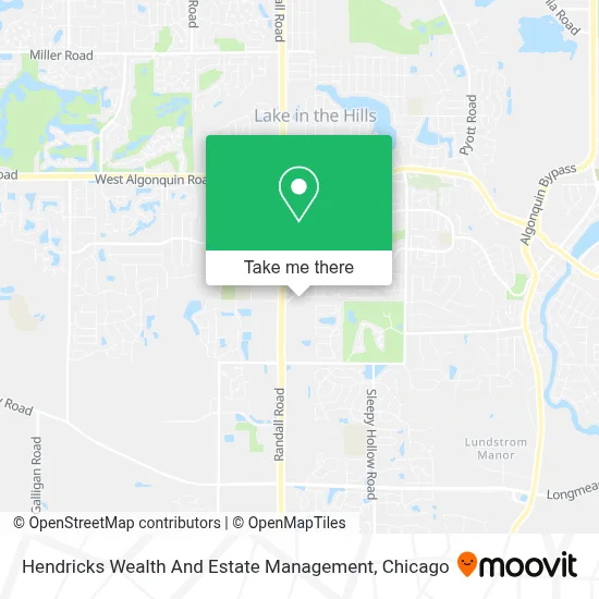 Hendricks Wealth And Estate Management map