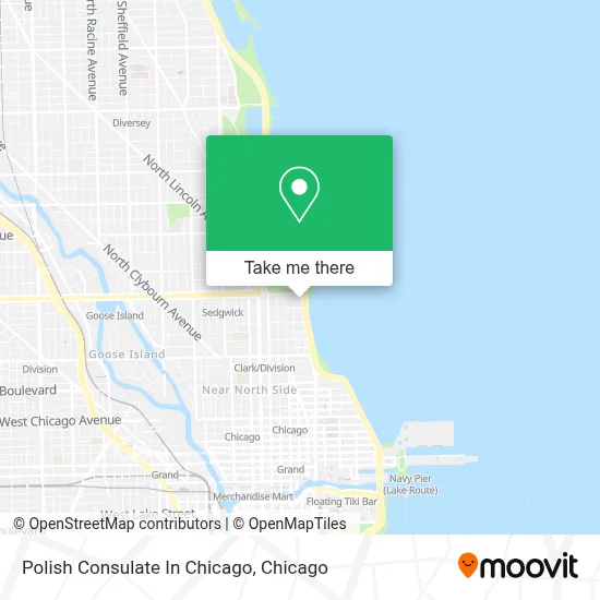 Polish Consulate In Chicago map