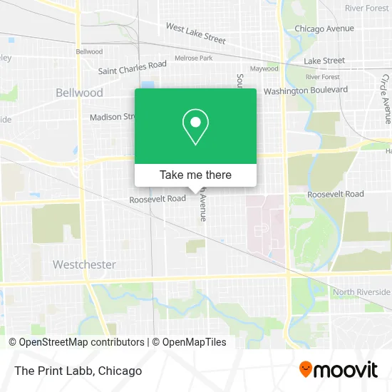 The Print Labb map
