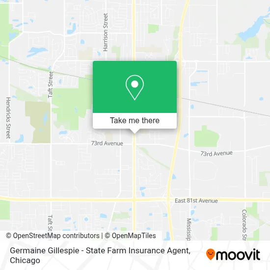 Germaine Gillespie - State Farm Insurance Agent map