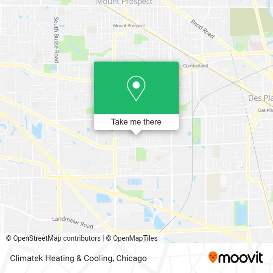 Climatek Heating & Cooling map