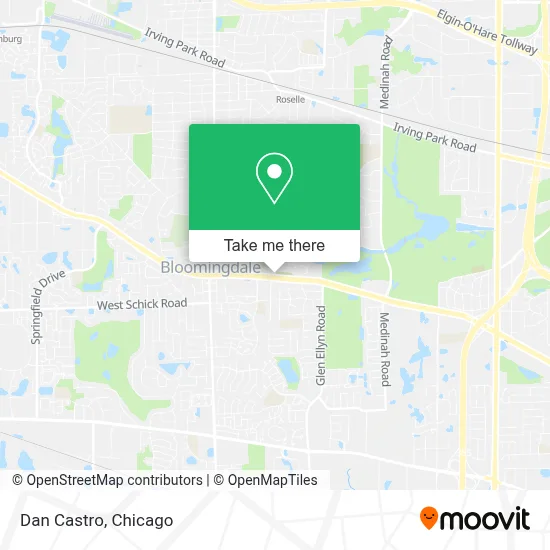 Dan Castro map