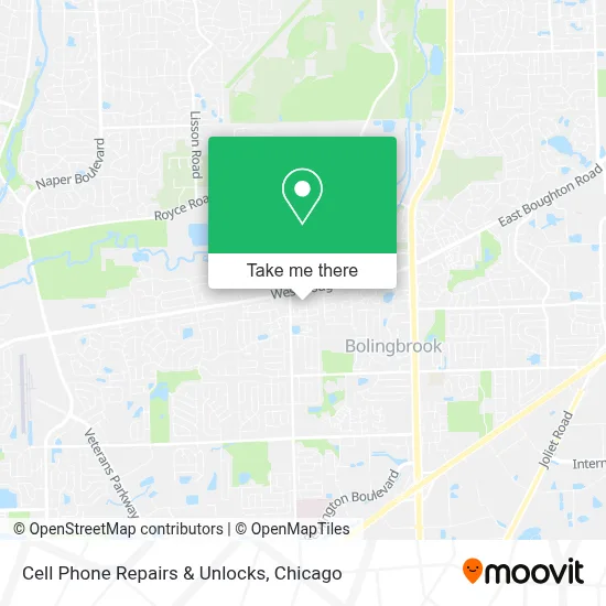 Cell Phone Repairs & Unlocks map