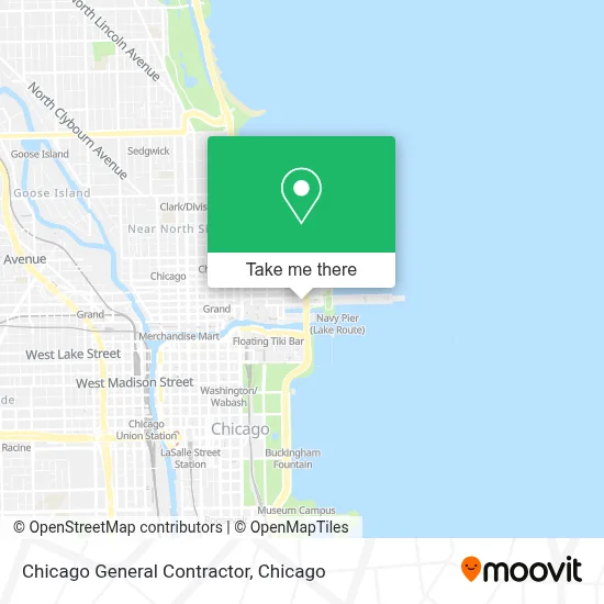 Chicago General Contractor map