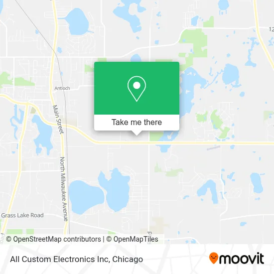 All Custom Electronics Inc map