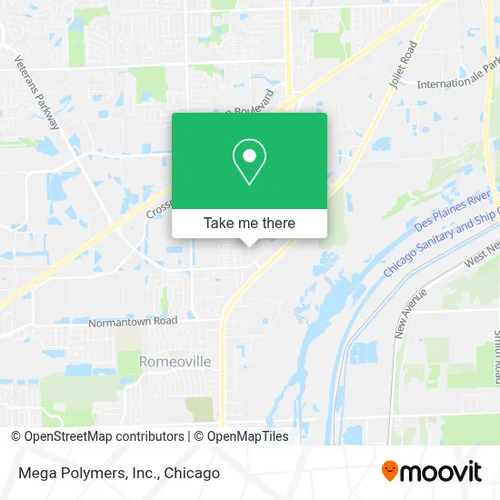 Mega Polymers, Inc. map