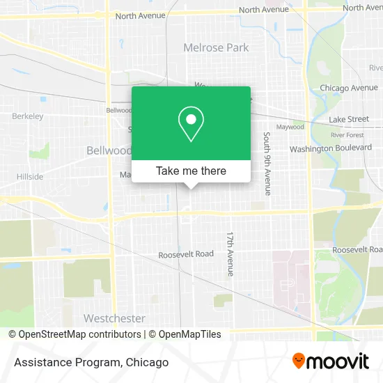 Assistance Program map