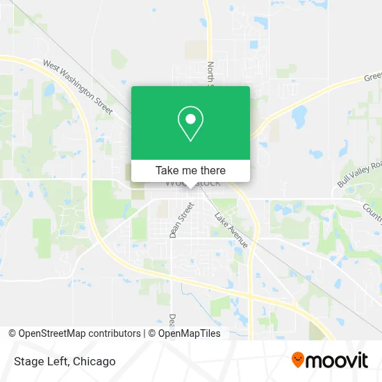 Stage Left map