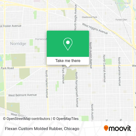 Flexan Custom Molded Rubber map