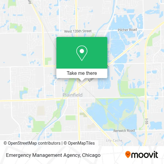 Emergency Management Agency map