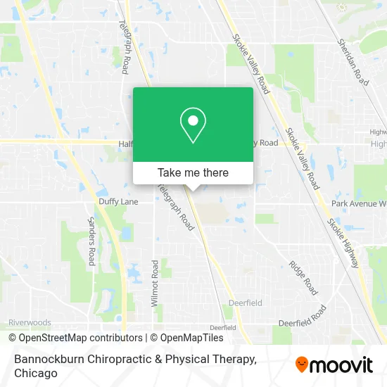 Bannockburn Chiropractic & Physical Therapy map