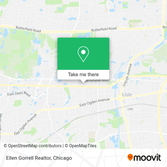 Ellen Gorrell Realtor map