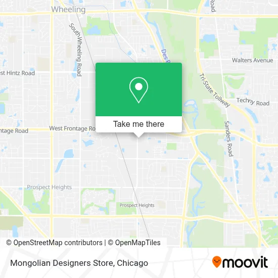 Mongolian Designers Store map